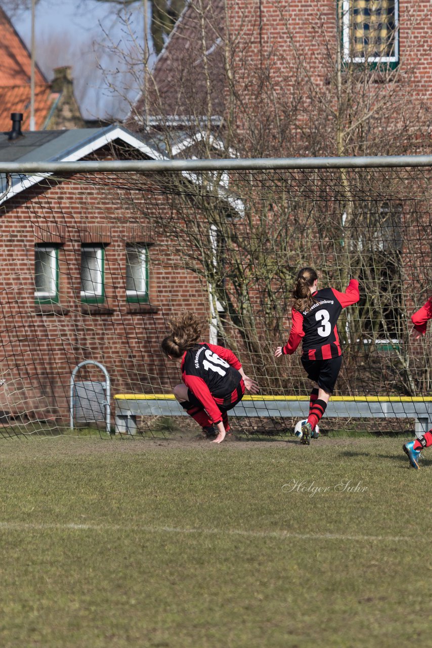 Bild 236 - wBJ SG Weststeinburg/Beidenfleth - SV Henstedt Ulzburg : Ergebnis: 0:4